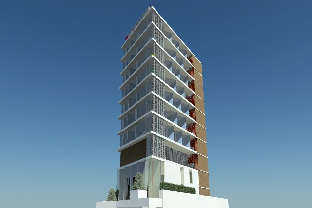 Bank Headquarters - Corner View