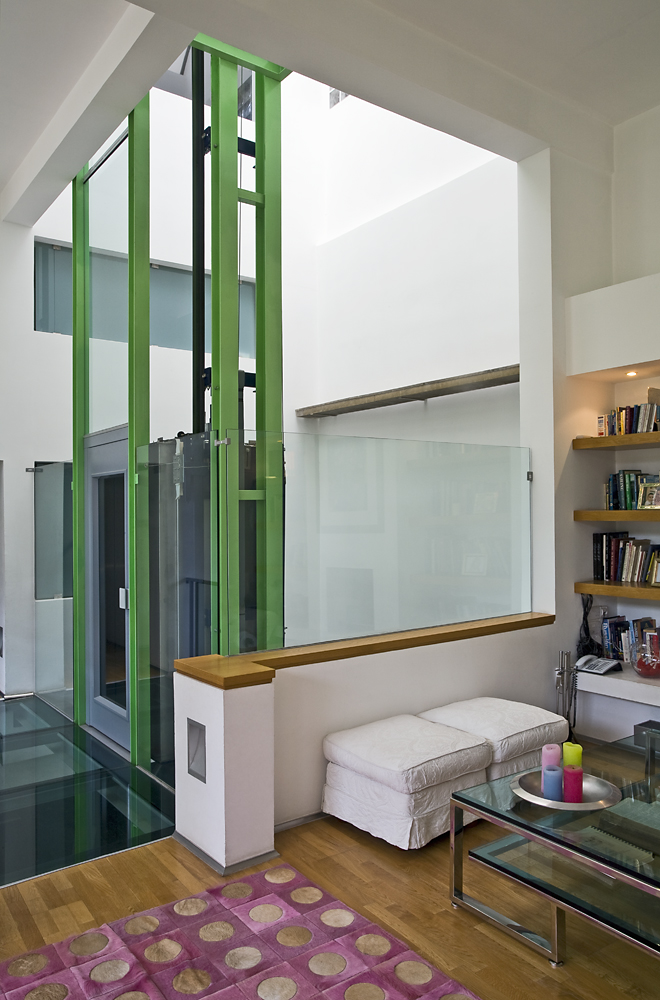A live-work space - Elevator Shaft